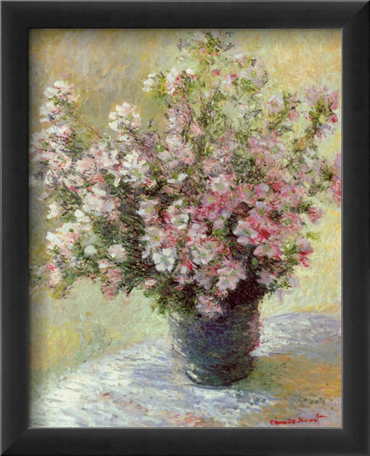 Vase of Flowers - Claude Monet Paintings